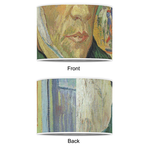 Van Gogh's Self Portrait with Bandaged Ear 12" Drum Lampshade - APPROVAL (Poly Film)