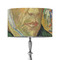 Van Gogh's Self Portrait with Bandaged Ear 12" Drum Lampshade - ON STAND (Fabric)