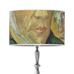 Van Gogh's Self Portrait with Bandaged Ear 12" Drum Lamp Shade - Poly-film