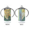 Van Gogh's Self Portrait with Bandaged Ear 12oz Stainless Steel Sippy Cups - Approval