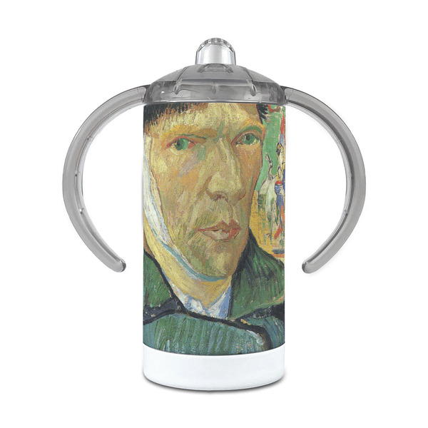 Custom Van Gogh's Self Portrait with Bandaged Ear 12 oz Stainless Steel Sippy Cup