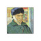 Van Gogh's Self Portrait with Bandaged Ear 12x12 Wood Print - Front View