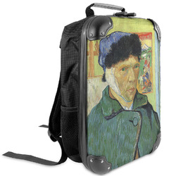 Van Gogh's Self Portrait with Bandaged Ear Kids Hard Shell Backpack
