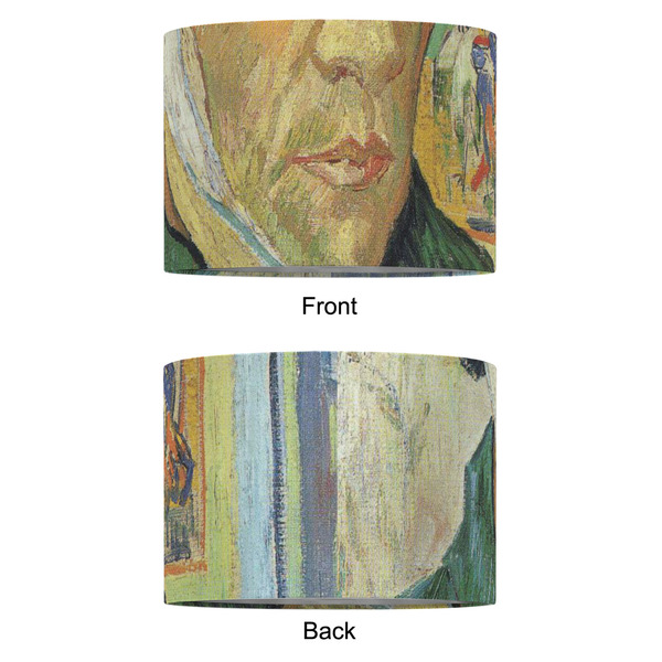 Van Gogh's Self Portrait with Bandaged Ear 16" Drum Lampshade - Approval (Fabric)