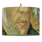Van Gogh's Self Portrait with Bandaged Ear 16" Drum Lampshade - PENDANT (Fabric)
