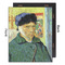 Van Gogh's Self Portrait with Bandaged Ear 16x20 Wood Print - Front & Back View