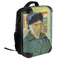 Van Gogh's Self Portrait with Bandaged Ear 18" Hard Shell Backpacks - ANGLED VIEW