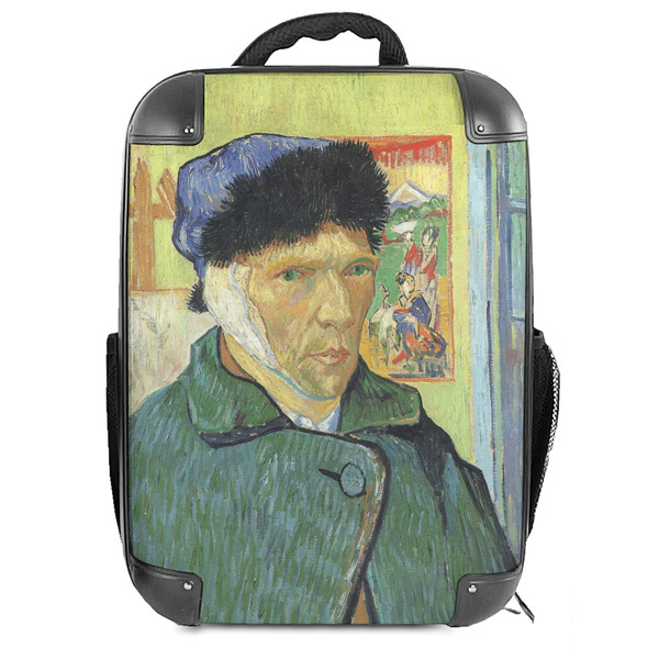 Custom Van Gogh's Self Portrait with Bandaged Ear 18" Hard Shell Backpack