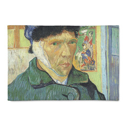Van Gogh's Self Portrait with Bandaged Ear 2' x 3' Patio Rug