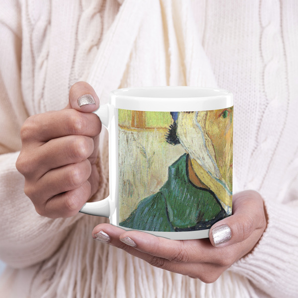 Van Gogh's Self Portrait with Bandaged Ear 20oz Coffee Mug - LIFESTYLE