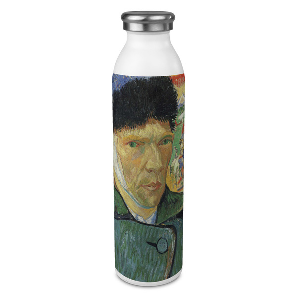Custom Van Gogh's Self Portrait with Bandaged Ear 20oz Stainless Steel Water Bottle - Full Print