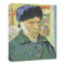 Van Gogh's Self Portrait with Bandaged Ear 20x24 - Canvas Print - Angled View