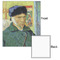 Van Gogh's Self Portrait with Bandaged Ear 20x24 - Matte Poster - Front & Back