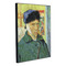 Van Gogh's Self Portrait with Bandaged Ear 20x24 Wood Print - Angle View