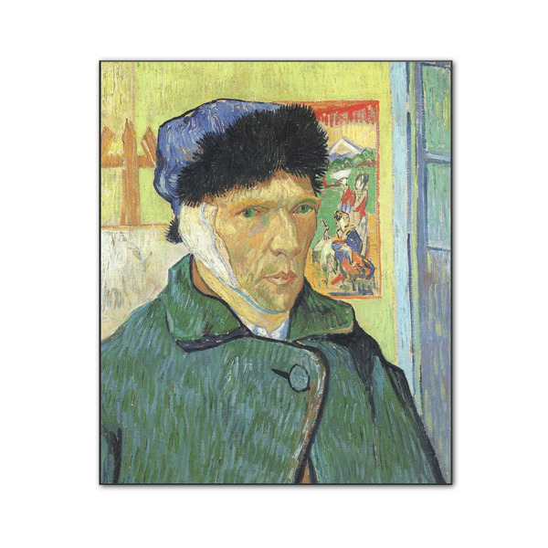 Van Gogh's Self Portrait with Bandaged Ear 20x24 Wood Print - Front View