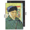 Van Gogh's Self Portrait with Bandaged Ear 20x30 Wood Print - Front & Back View