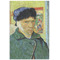 Van Gogh's Self Portrait with Bandaged Ear 24x36 - Matte Poster - Front View