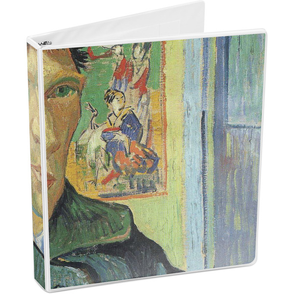 Van Gogh's Self Portrait with Bandaged Ear 3-Ring Binder - 1" - Angled