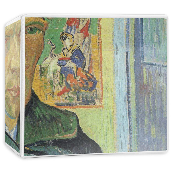 Custom Van Gogh's Self Portrait with Bandaged Ear 3-Ring Binder - 3 inch