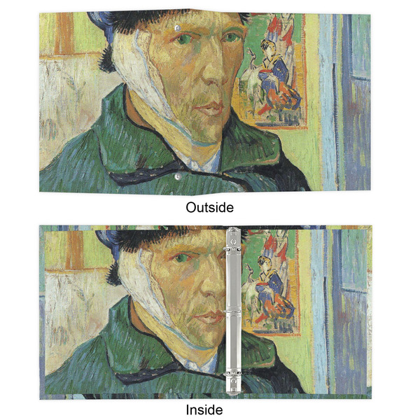 Van Gogh's Self Portrait with Bandaged Ear 3 Ring Binders - Full Wrap - 1" - Approval