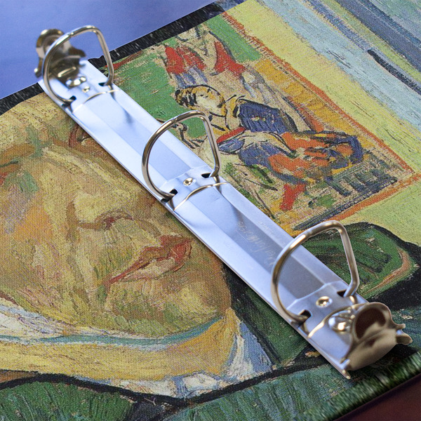 Van Gogh's Self Portrait with Bandaged Ear 3 Ring Binders - Full Wrap - 1" - Detail