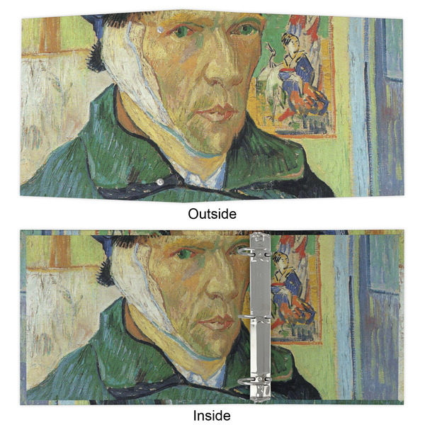 Van Gogh's Self Portrait with Bandaged Ear 3 Ring Binders - Full Wrap - 2" - Approval