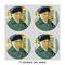 Van Gogh's Self Portrait with Bandaged Ear 4" Multipurpose Round Labels - Sheet