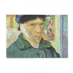 Van Gogh's Self Portrait with Bandaged Ear 4' x 6' Indoor Area Rug