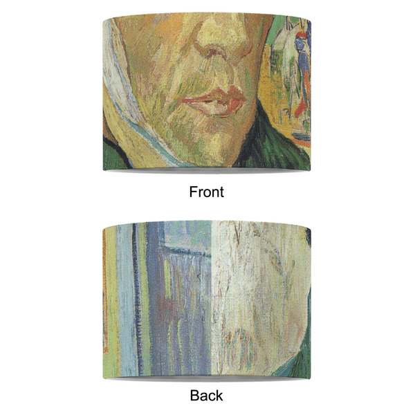 Van Gogh's Self Portrait with Bandaged Ear 8" Drum Lampshade - APPROVAL (Fabric)