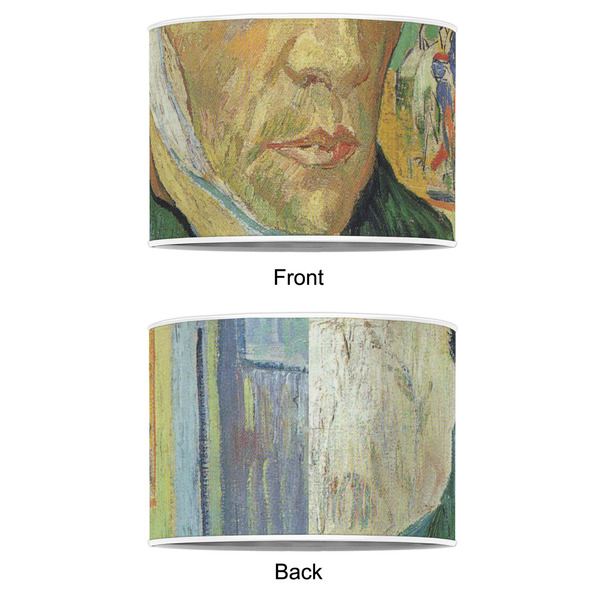Van Gogh's Self Portrait with Bandaged Ear 8" Drum Lampshade - APPROVAL (Poly Film)