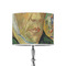 Van Gogh's Self Portrait with Bandaged Ear 8" Drum Lamp Shade - Poly-film