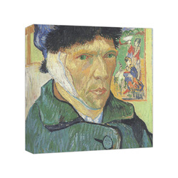 Van Gogh's Self Portrait with Bandaged Ear Canvas Print - 8x8
