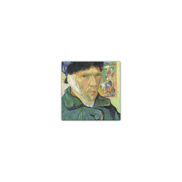 Van Gogh's Self Portrait with Bandaged Ear 8x8 - Canvas Print - Front View