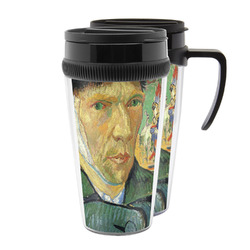 Van Gogh's Self Portrait with Bandaged Ear Acrylic Travel Mug