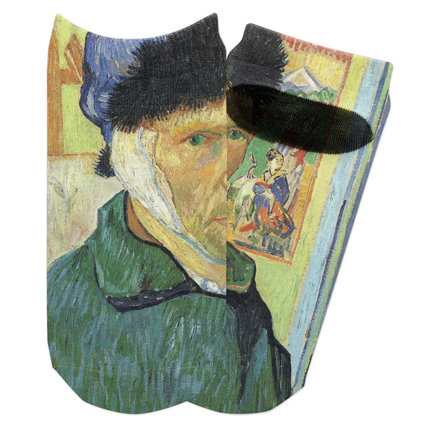 Custom Van Gogh's Self Portrait with Bandaged Ear Adult Ankle Socks