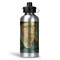 Van Gogh's Self Portrait with Bandaged Ear Water Bottle - Aluminum - 20 oz - Silver