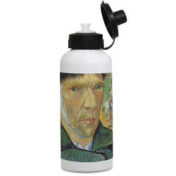 Van Gogh's Self Portrait with Bandaged Ear Water Bottles - Aluminum - 20 oz - White