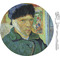Van Gogh's Self Portrait with Bandaged Ear Appetizer / Dessert Plate