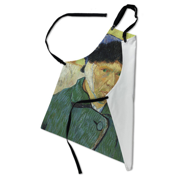Van Gogh's Self Portrait with Bandaged Ear Apron - Folded