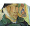 Van Gogh's Self Portrait with Bandaged Ear Apron - Pocket Detail with Props