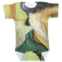 Van Gogh's Self Portrait with Bandaged Ear Baby Bodysuit