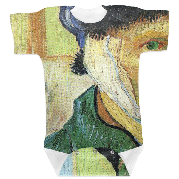Custom Van Gogh's Self Portrait with Bandaged Ear Baby Bodysuit