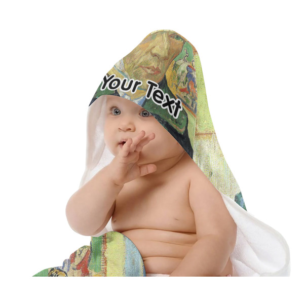 Van Gogh's Self Portrait with Bandaged Ear Baby Hooded Towel on Child