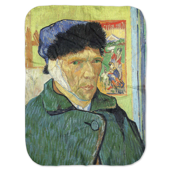 Custom Van Gogh's Self Portrait with Bandaged Ear Baby Swaddling Blanket