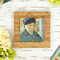 Van Gogh's Self Portrait with Bandaged Ear Bamboo Trivet with 6" Tile - LIFESTYLE