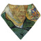 Van Gogh's Self Portrait with Bandaged Ear Bandana Folded Flat
