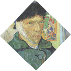 Van Gogh's Self Portrait with Bandaged Ear Dog Bandana Scarf