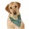 Van Gogh's Self Portrait with Bandaged Ear Dog Bandana Scarf