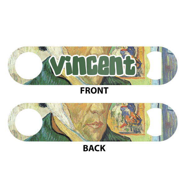 Van Gogh's Self Portrait with Bandaged Ear Bar Bottle Opener - White - Approval