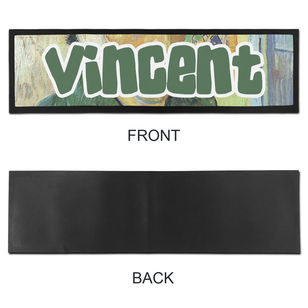 Van Gogh's Self Portrait with Bandaged Ear Bar Mat - Large - APPROVAL